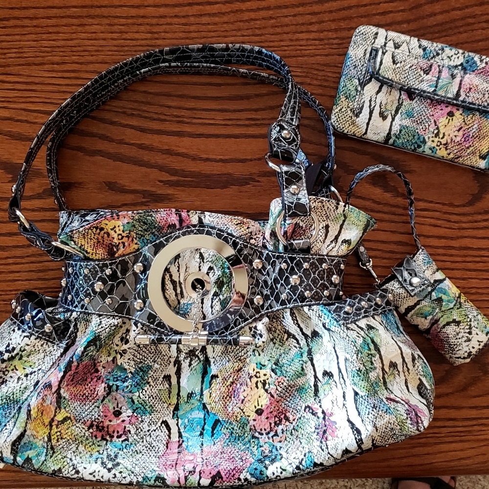 Purse, wallet, and case